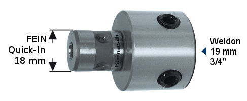 Adapter FEIN Quick-In - Weldon 19 KARNASCH