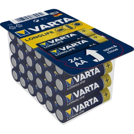 Batterien longlife VARTA 1.5V Typ AA LR06