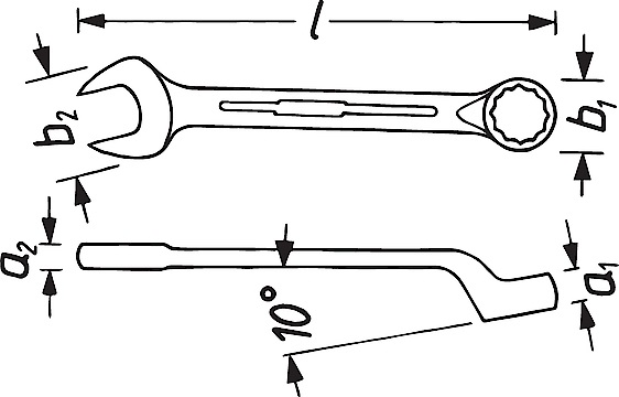 Ringgabelschlüssel 603 HAZET